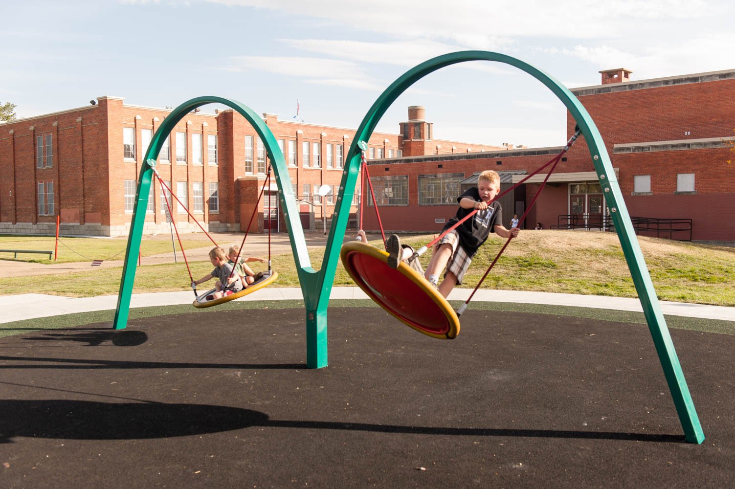 PlayWorks Spruce Avenue Playground in Edmonton, Alberta!